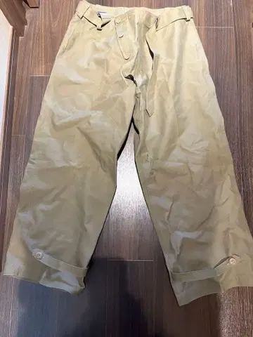 50s 60s 이탈리아군 모터 사이클 팬츠 오버 팬츠 고무