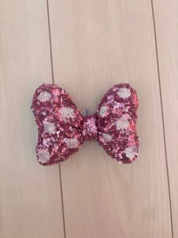 디즈니 미니 헤어 포니 머리끈 핑크