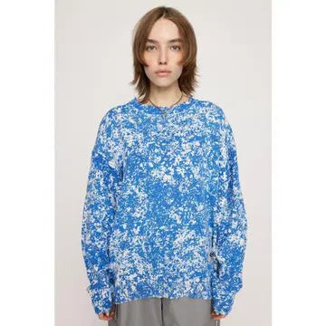 SLY (슬라이) MOSAIC PATTERN KNIT 상의