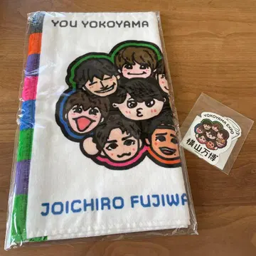 요코야마 만박 요코야마회 타월 스티커