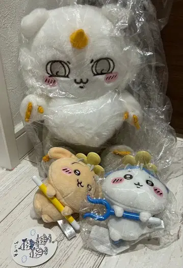 치이카와 (먼작귀) 토벌 마스코트 토끼 하치와레 봉제 인형 아노코