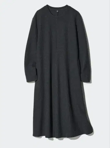 미사용 새상품 유니클로 브러쉬드 저지 원피스 기장 짧은 빅 사이즈