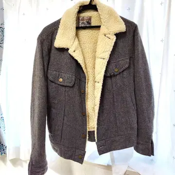 Lee 울 혼방 그레이 자켓 보아 안감