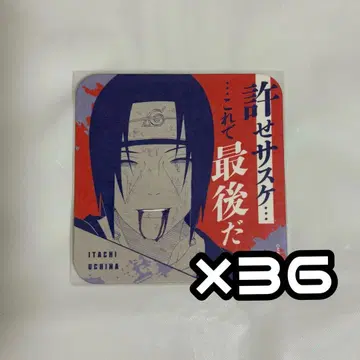 NARUTO 아트 코스터 이타치 36장 묶음 판매