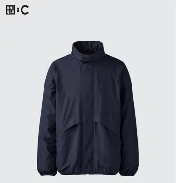UNIQLO C 라이트 웨이트 스탠드 블루종