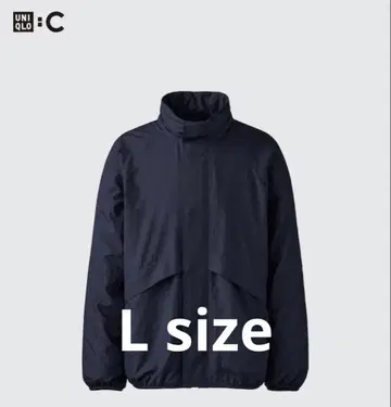 UNIQLO C 라이트 웨이트 스탠드 블루종