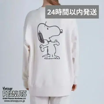 [ 24시간 이내 발송 ] gelato pique 스누피 쭈리 풀오버