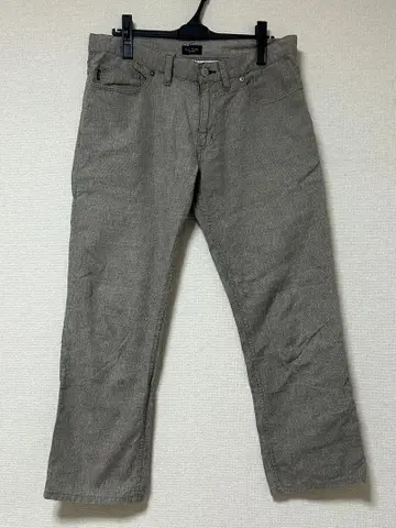 폴스미스 스트레이트 체크 무늬 캐주얼 얇은 소재 남성용 면 XL