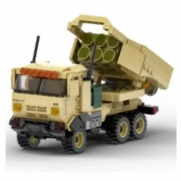 레고 블록 호환 M142 HIMARS 탱크 ML 인테리어