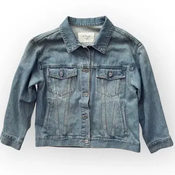 LE 데님 슬로브 이에나 데님 자켓 블루