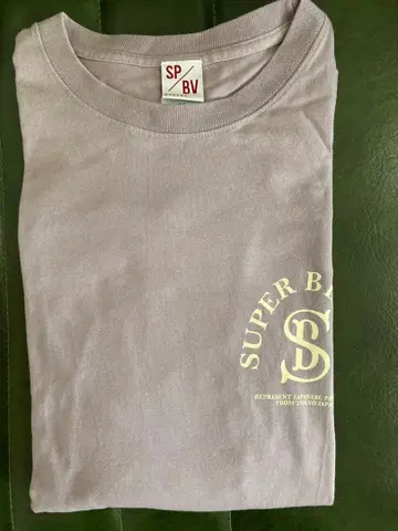 SUPER BEAVER 심플 롱T 퍼플