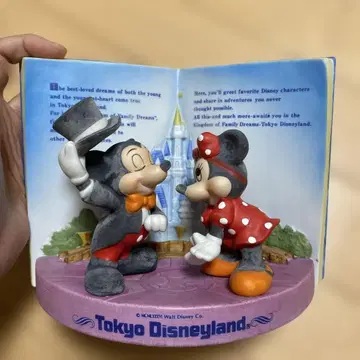 디즈니 미키 & 미니 신데렐라 성 피규어 피규어린 입상