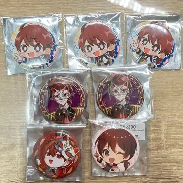 챠게포요. 스페페스 캔뱃지 세트