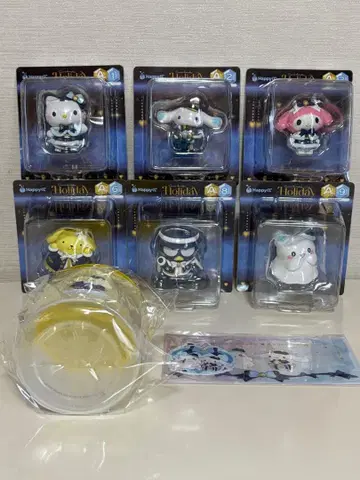 산리오 해피 복권 Happy 복권 피규어 키티 시나몬 푸딩 외