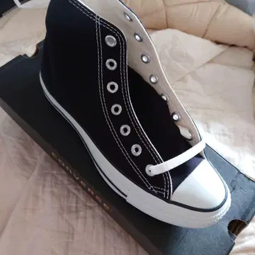CONVERSE 올스타 블랙 하이컷 24cm