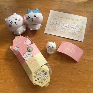 치이카와 HIPPERS/가챠가챠 캡슐 캐릭터/크리스마스 엽서