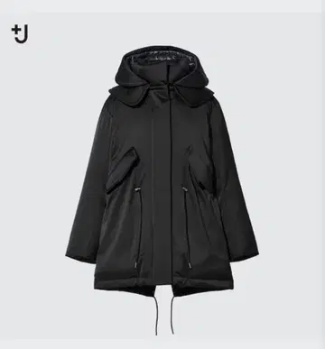 유니클로 +J 질 샌더 다운 숏코트