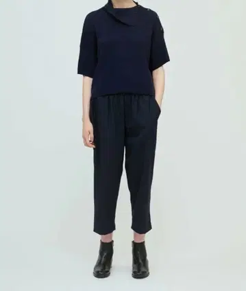 mizuiro ind T/W 턱 이지 팬츠