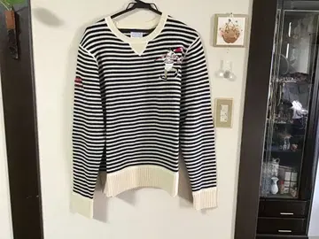 CAPTAIN SANTAN 스트라이프 스웨터 L 사이즈