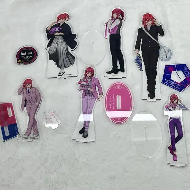 일괄)블루록 치기리 아크릴 스탠드