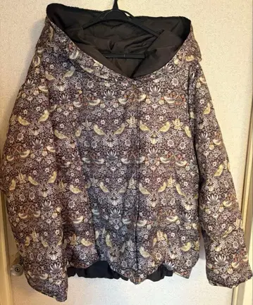 모리스 갤러리 LL XL 딸기 도둑 리버서블 다운 코트