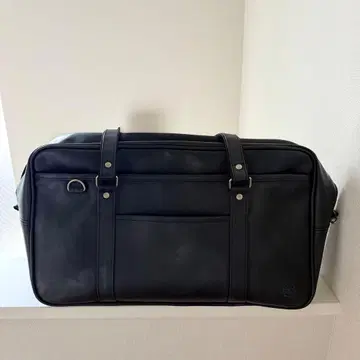 OLIVE des OLIVE 스쿨백 블랙 x 자수 네이비