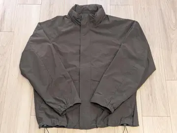 유니클로 윈드프루프 스탠드 블루종 L 사이즈 다크 브라운