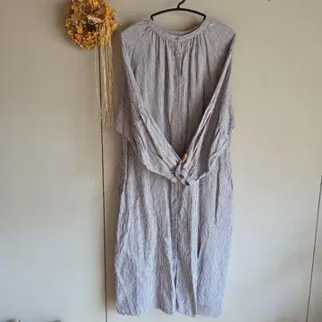 변덕스러운 가격 인하 사만사 모스모스 린넨 앞뒤 착용 원피스