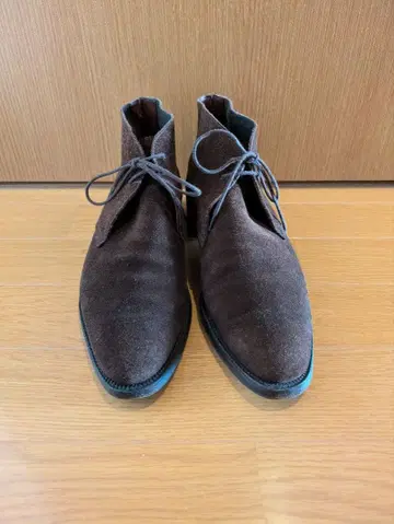 크로켓 & 존스 스웨이드 체커 부츠 25.0cm