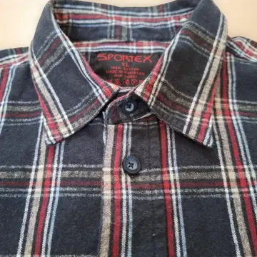 SPORTEX 플란넬 셔츠 XL