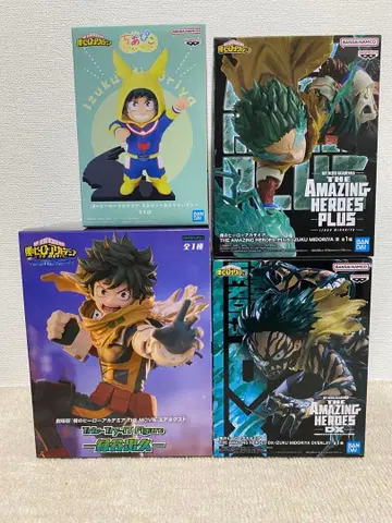 나의 히어로 아카데미아 미도리야 이즈쿠 데쿠 피규어 4개 세트