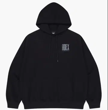 HDEX Crack Printed Hoodie Black 후드티 XL