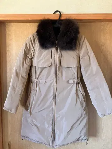 퍼 달린 리버서블 다운 자켓