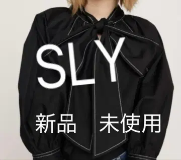 SLY 2WAY 볼륨 블라우스