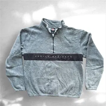 00s Harley-Davidson 플리스 자켓 하프 지퍼 야마다 렌