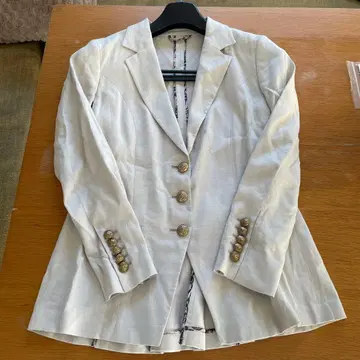 에트로 테일러드 자켓 44 화이트