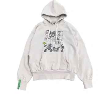 계속 한밤중이면 좋을 텐데. ZUTOMARUKI Hoodie 화이트