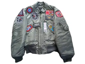 택 포함 ALPHA CWU-45P 플라이트 자켓 MA-1 패치