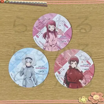 좀비랜드 사가 애니메이트 카페 사가 경마 코스터 3종