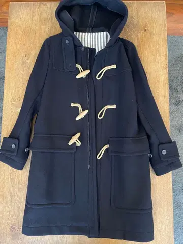 THE RERACS 네이비 울 더플 코트 46