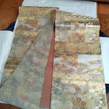 기모노 오비 골드