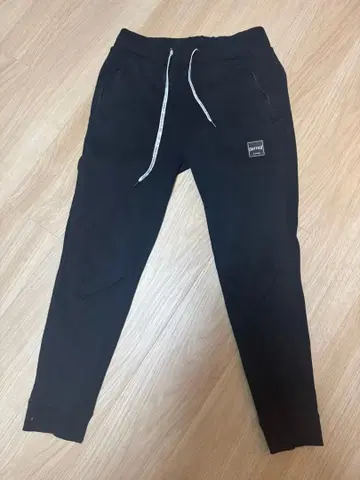 DUFFER 블랙 조거 팬츠