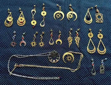 츠기쿠니 형제 이미지 귀걸이 펜던트 코쿠시보 츠기쿠니 요리이치