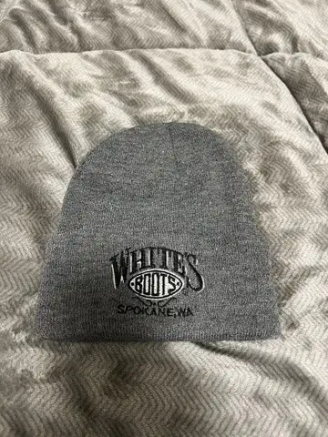 Whites Boots 그레이 니트 모자 비니 레어 아메카지