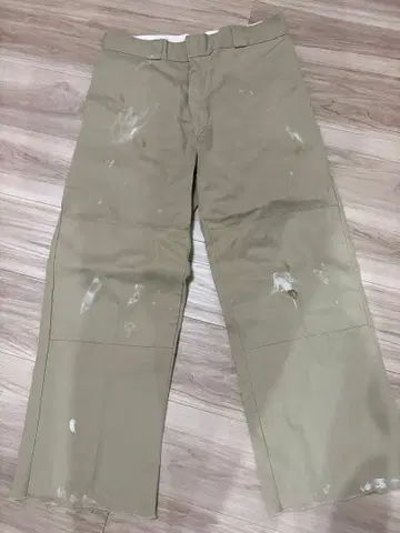 Dickies 더블니 32 x 30 85283 루즈핏 카키