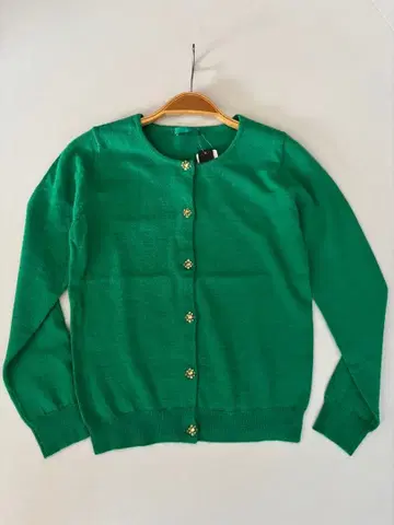 [새상품] 비쥬 버튼 니트 가디건