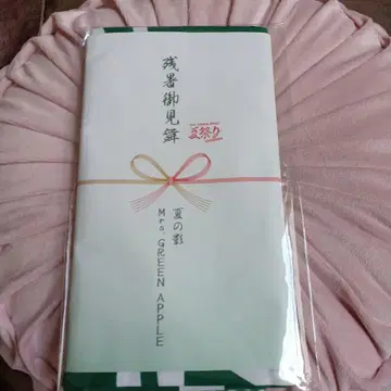 Mrs. GREEN APPLE 늦더위 문안 손수건