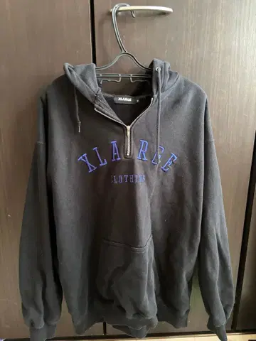 XLARGE 블랙 후드티 M 사이즈