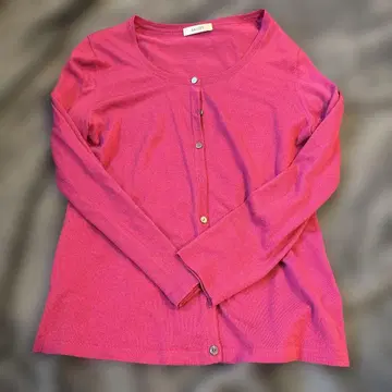 BALLSEY 핑크 긴팔 가디건 사이즈 38