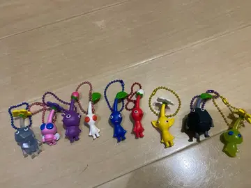 피크민 스트랩 9개 세트 컴플리트